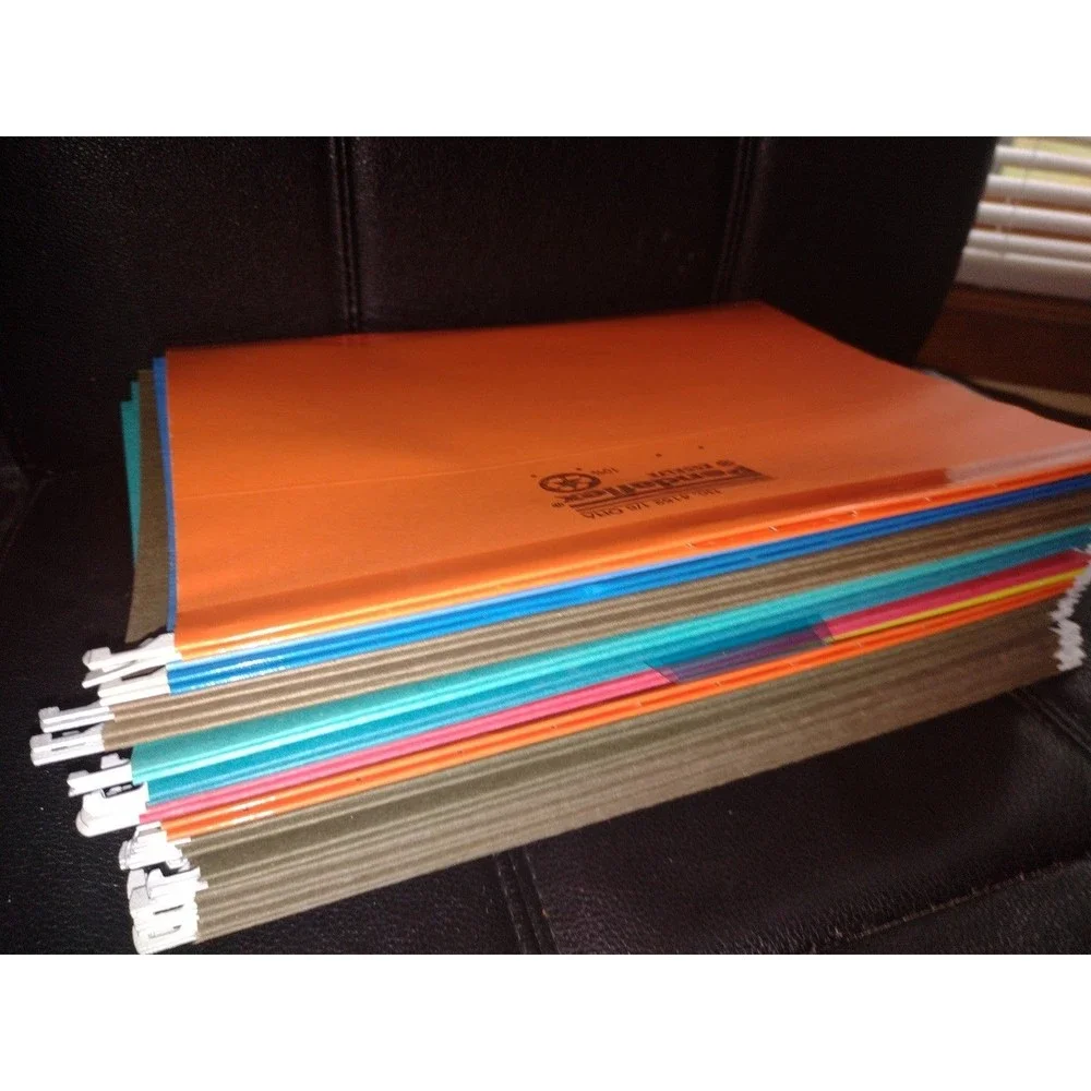 Hanging Organizer File Folders, 25 pack